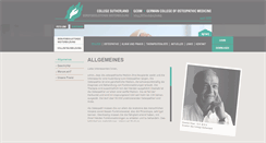 Desktop Screenshot of college-sutherland.de